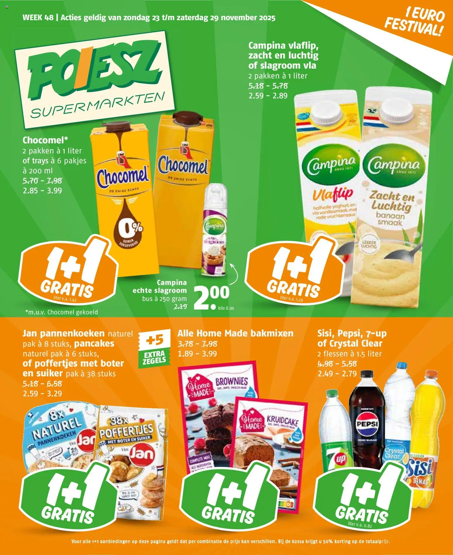 {H1} | Pagina: 1 | Producten: Boter, Kan, Pepsi, Pannenkoeken