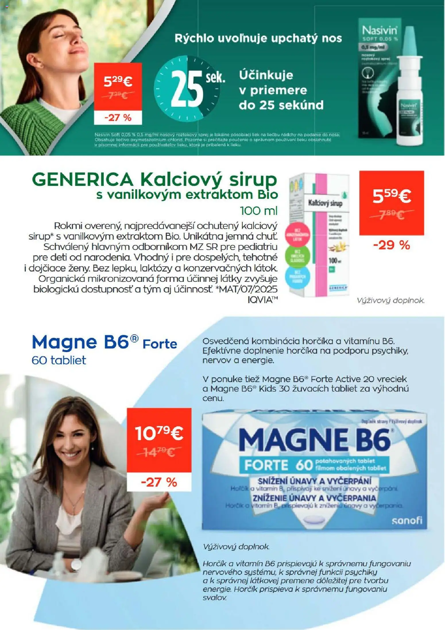 Nové Schneider lekáreň akcie – leták je platný od 02.03.2026 | Strana: 8 | Produkty: Tablet