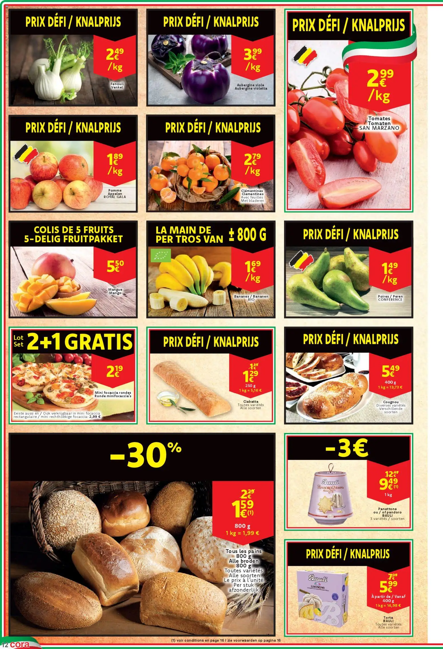 {H1} | Pagina: 12 | Producten: Tomaten, La, Antipasti, Mango