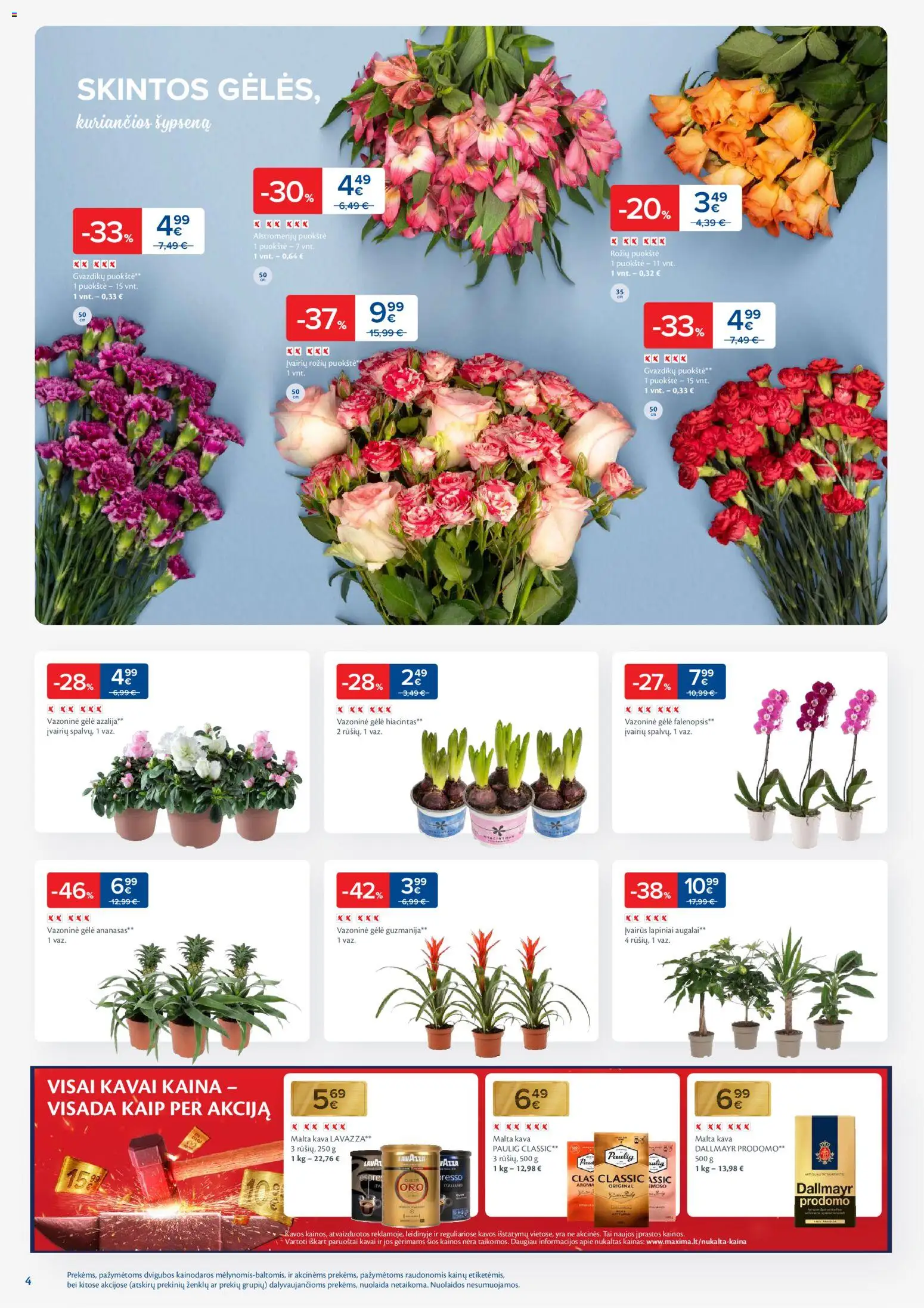MAXIMA akcijos nuo 29.12.2025 | Puslapis: 4 | Prekių: Kava