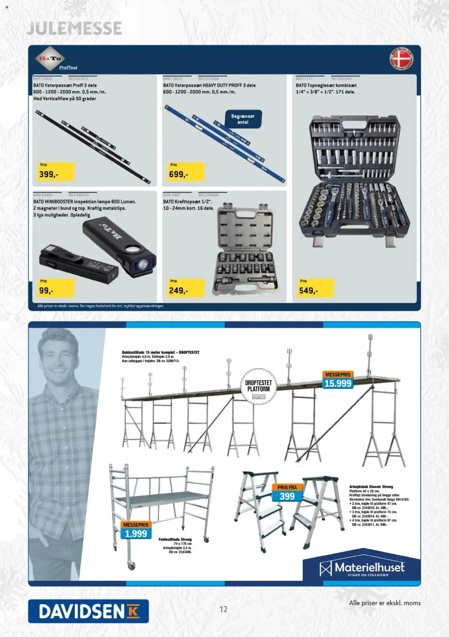 Davidsen tilbudsavis – gyldig fra 20.11.2025 | Side: 12 | Produkter: Lampe