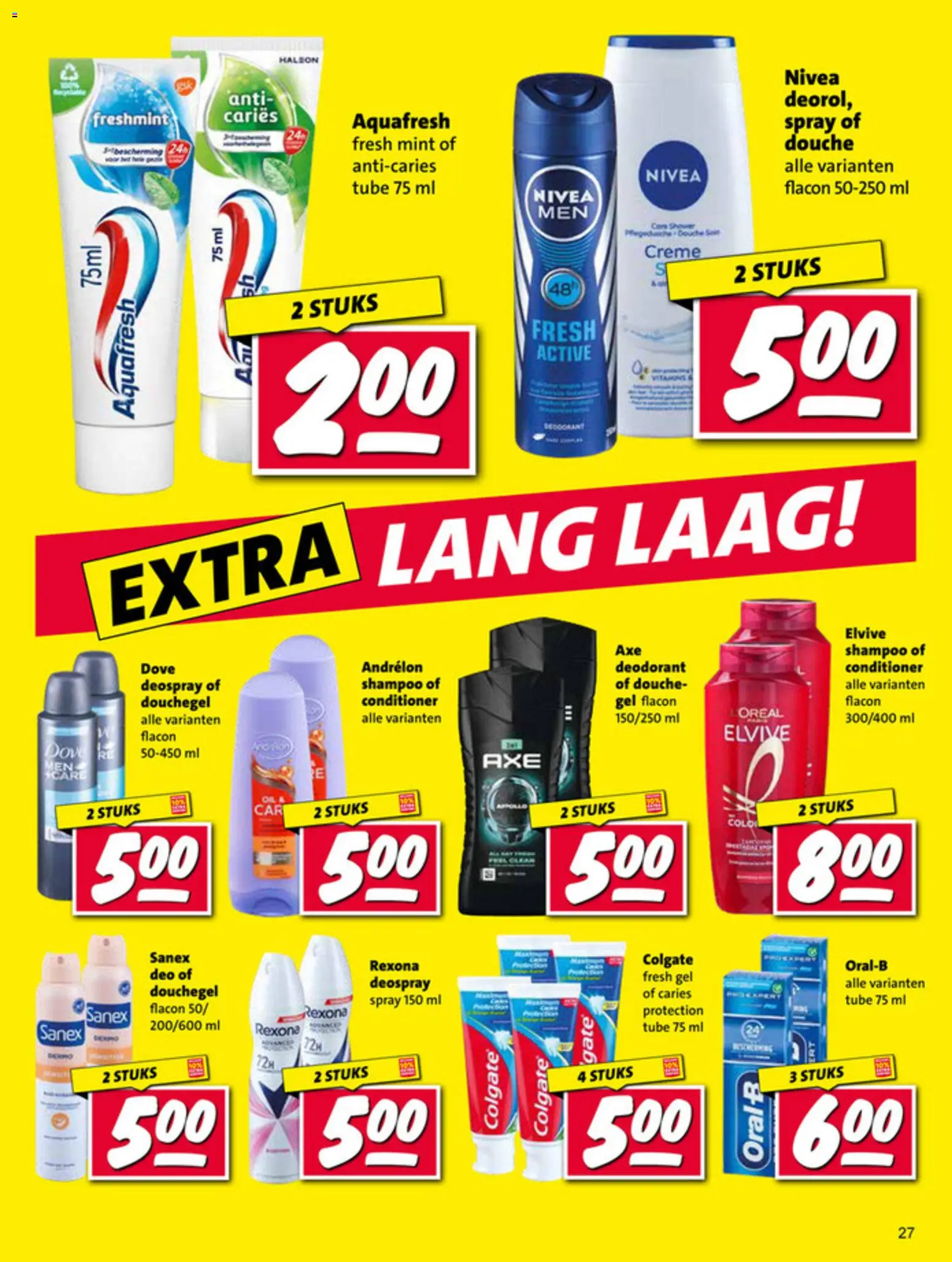 {H1} | Pagina: 27 | Producten: Gel, Shampoo, Conditioner, Crème