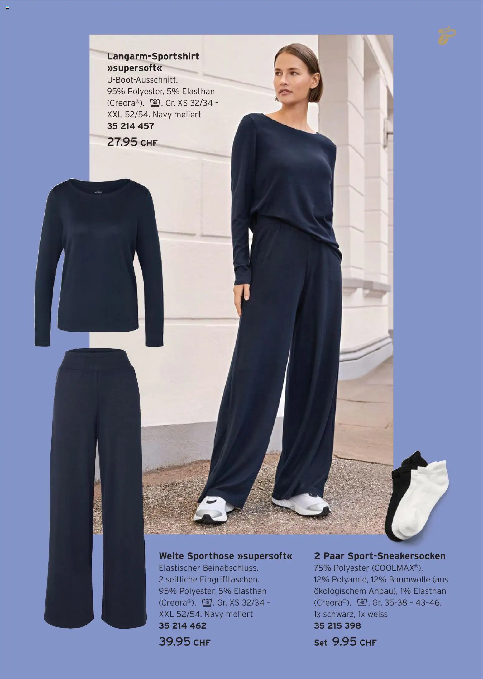 Tchibo Aktionen Feel the flow – gültig ab 17.02.2026 | Seite: 21 | Produkte: Sporthose