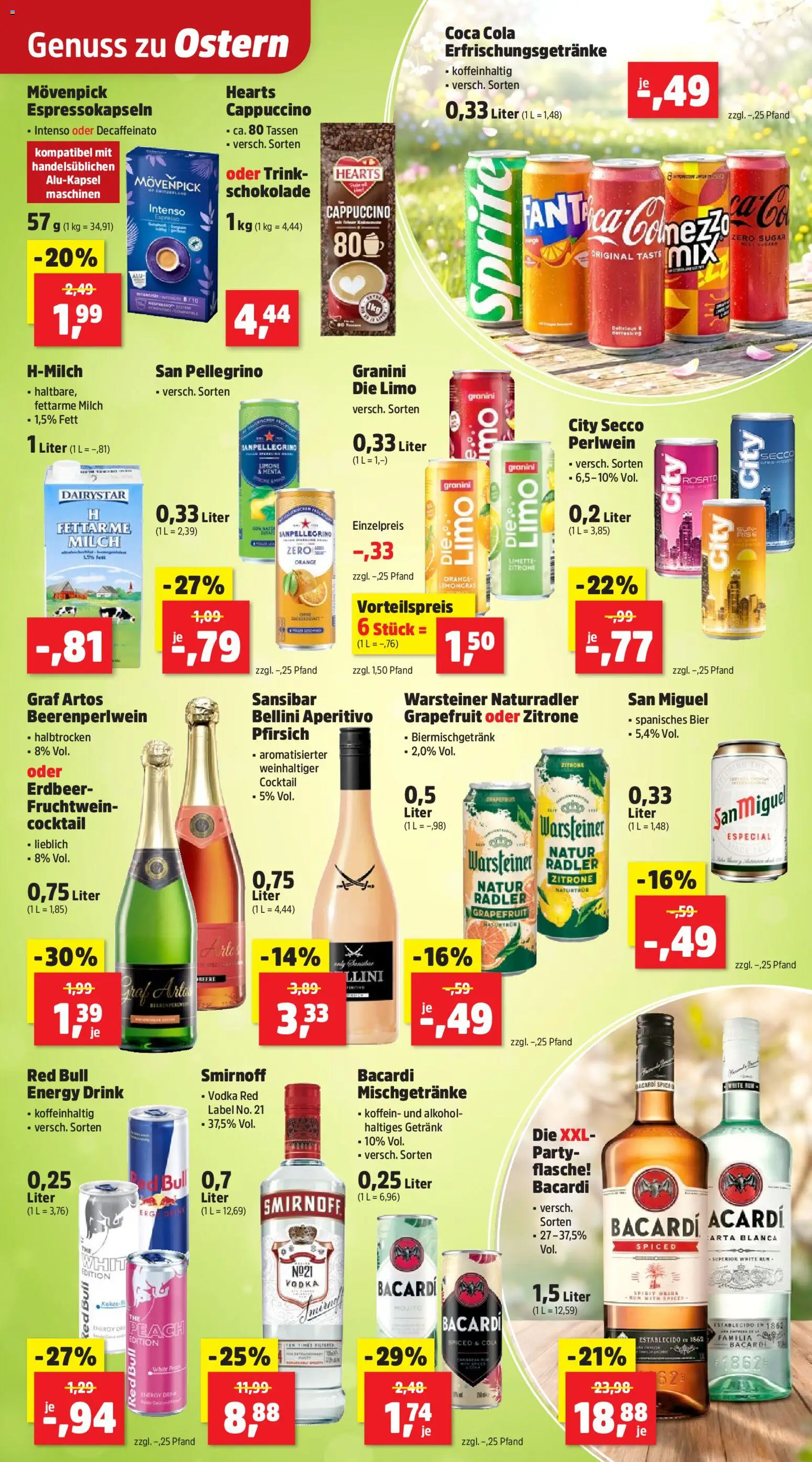 Thomas Philipps Prospekt – gültig ab 30.03.2026 | Seite: 19 | Produkte: Red bull, Milch, Energy, Pfirsich