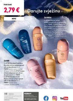 Katalog Oriflame - Pregled kataloga iz trgovine Oriflame, vrijedi od 19.11.2025 | Stranica: 180 | Proizvodi: Dezodorans, Antiperspirant