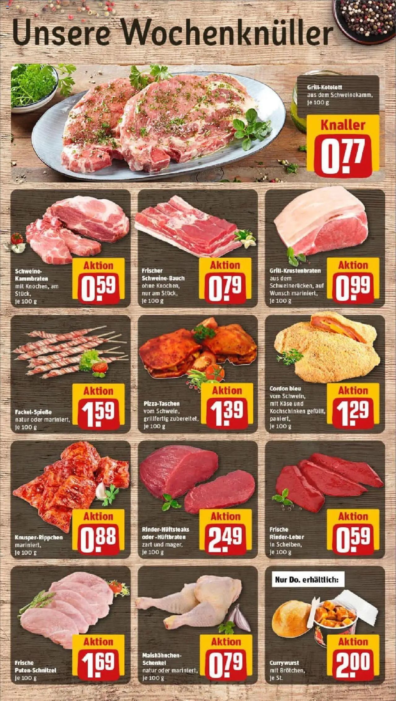 Rewe prospekt Emmelshausen	 – gültig ab 17.08.2025 | Seite: 8 | Produkte: Käse, Schweinebauch, Putenschnitzel