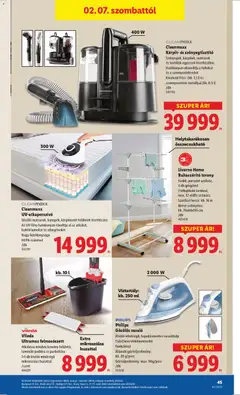 Lidl Akciós újság - amely érvényes a következő dátumtól: 05.02.2026 | Oldal: 45