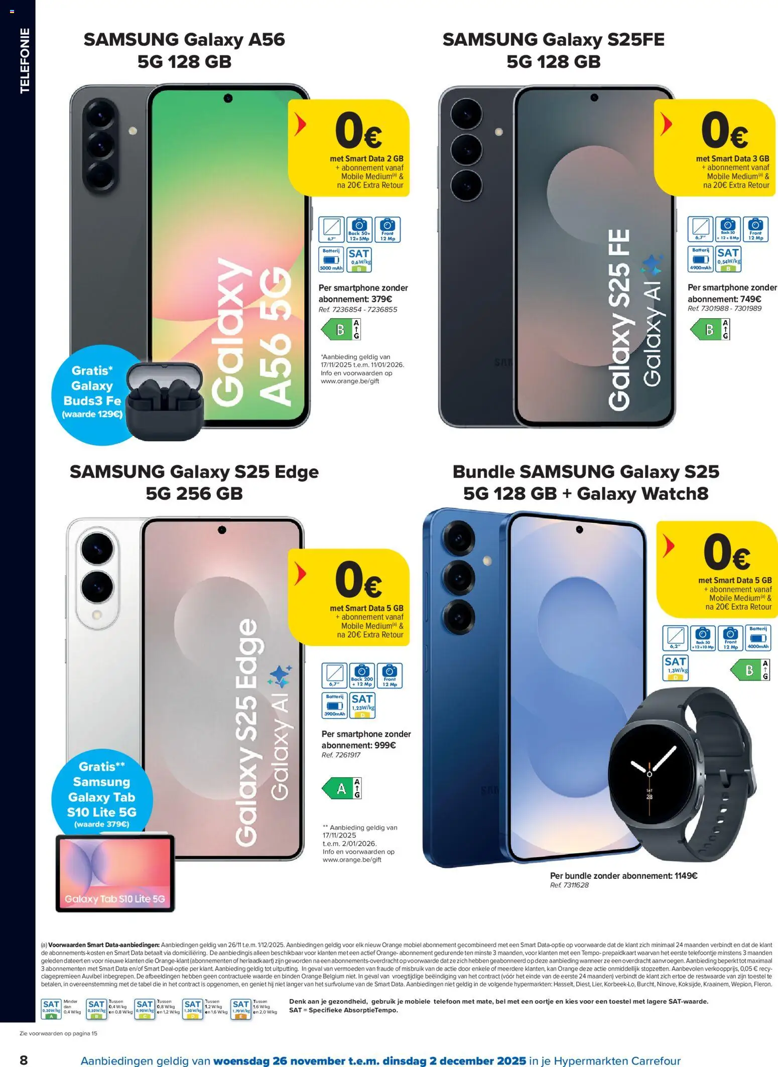 {H1} | Pagina: 8 | Producten: Telefoon, Smartphone, Batterij, Mobiel