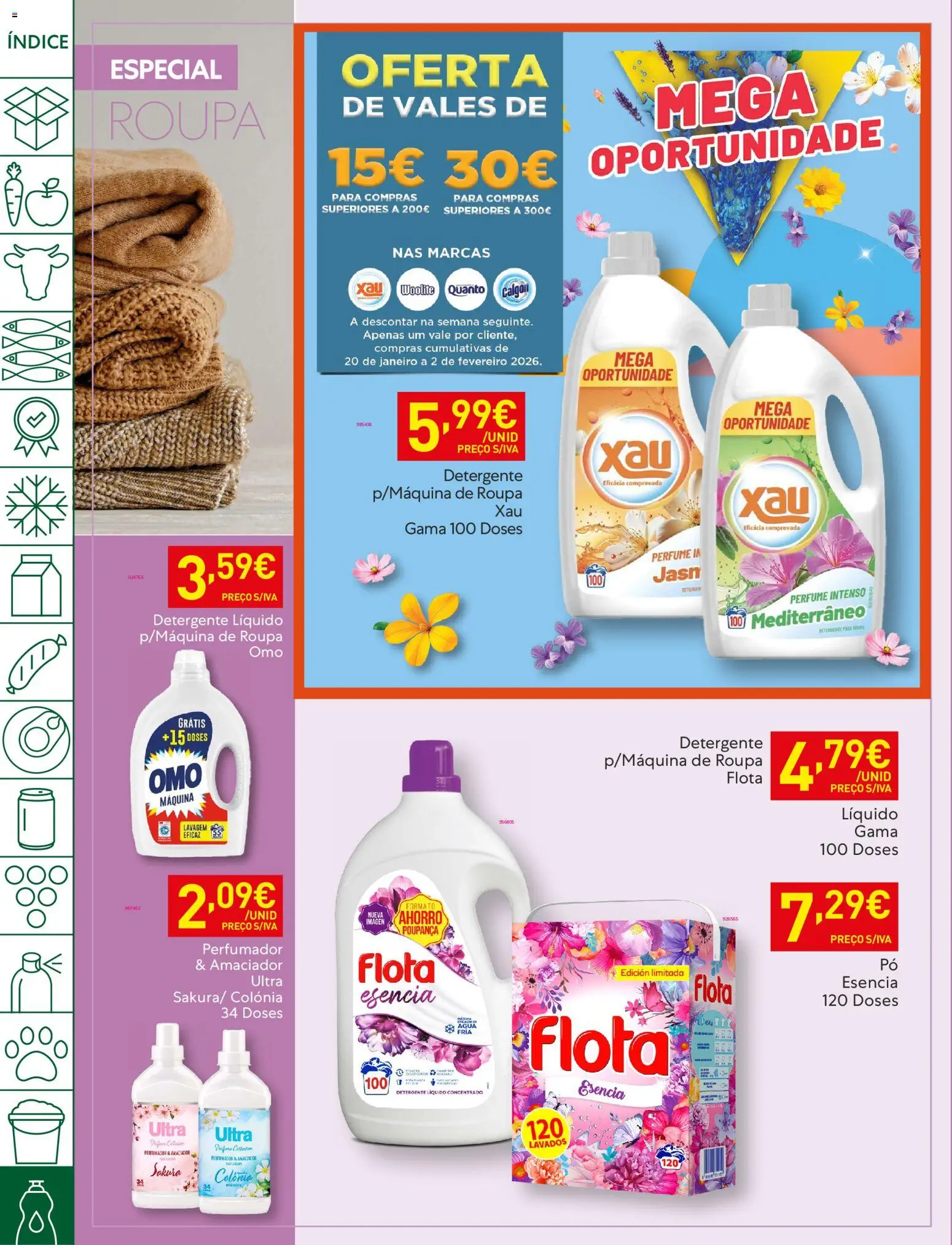 Recheio folheto │ válido de 27.01.2026 | Página: 52 | Produtos: Agua, Perfume, Detergente