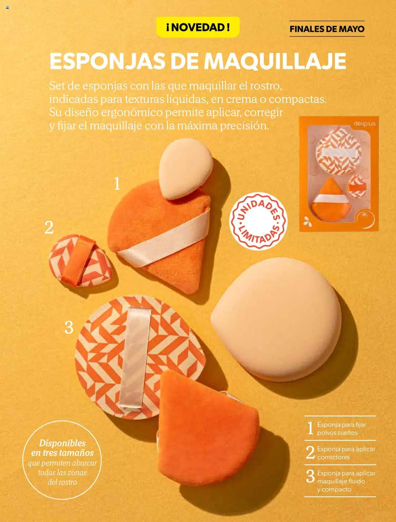 Catálogo Mercadona - mayo/junio │ válido desde el 12.05.2025 | Página: 23 | Productos: Esponja, Maquillaje, Vino, Crema