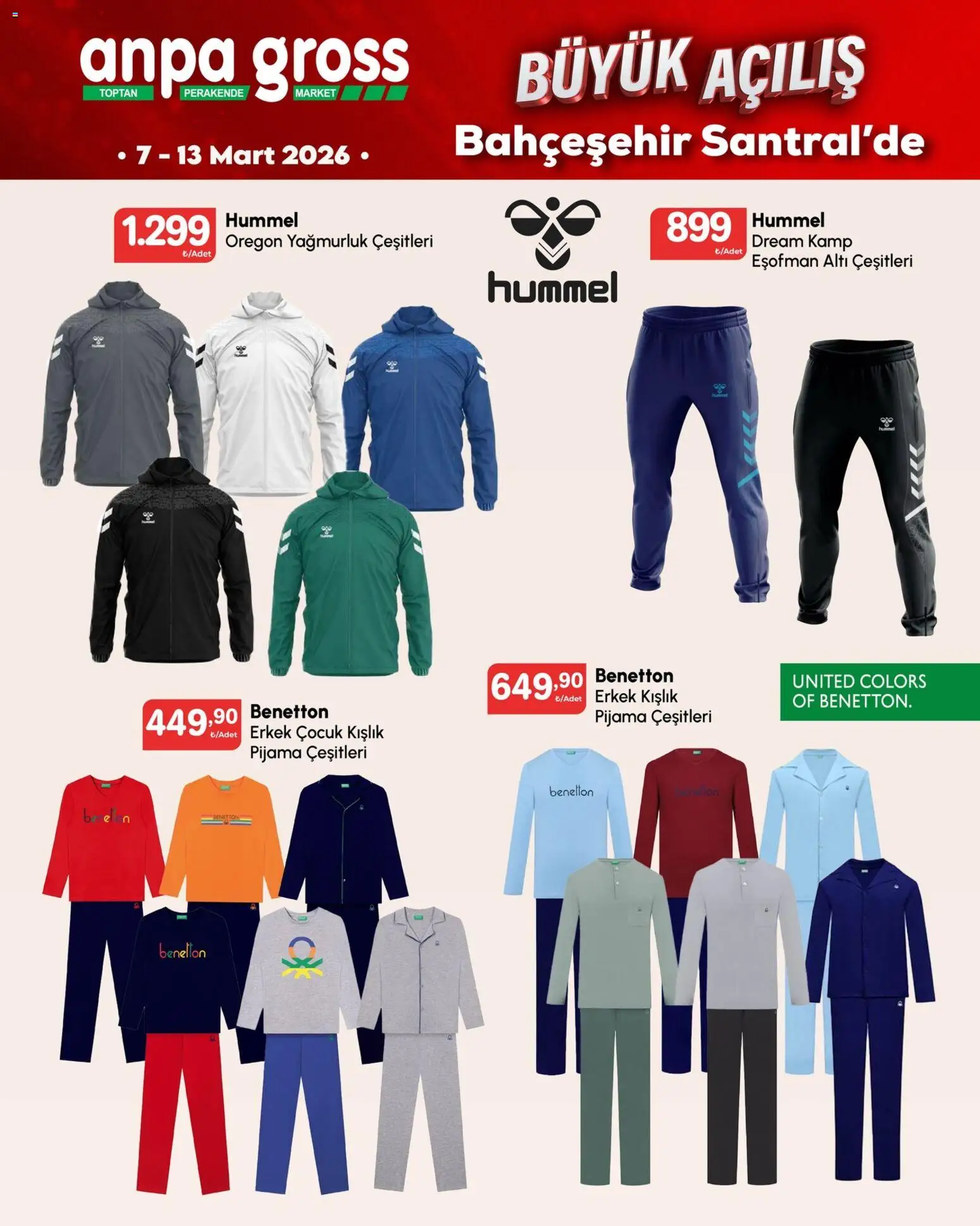 Anpa Gross - Katalog Büyük açılış 4 - 07.03.2026 tarihinden itibaren geçerlidir | Sayfa: 4 | Ürünler: Pijama