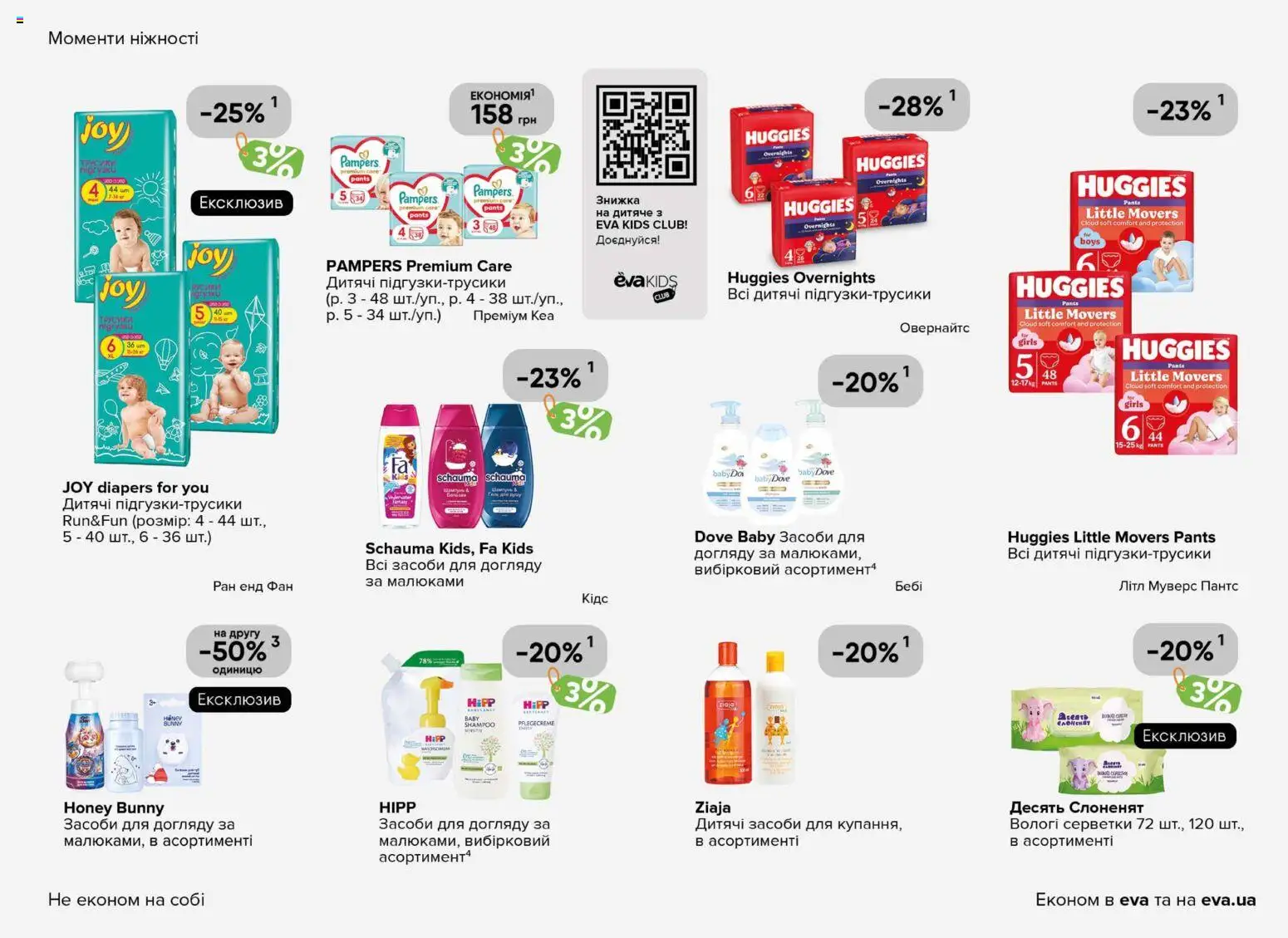 Eva Kаталог - дійснийкції з 08.01.2026 | Сторінка: 29 | Товари: Вологі серветки