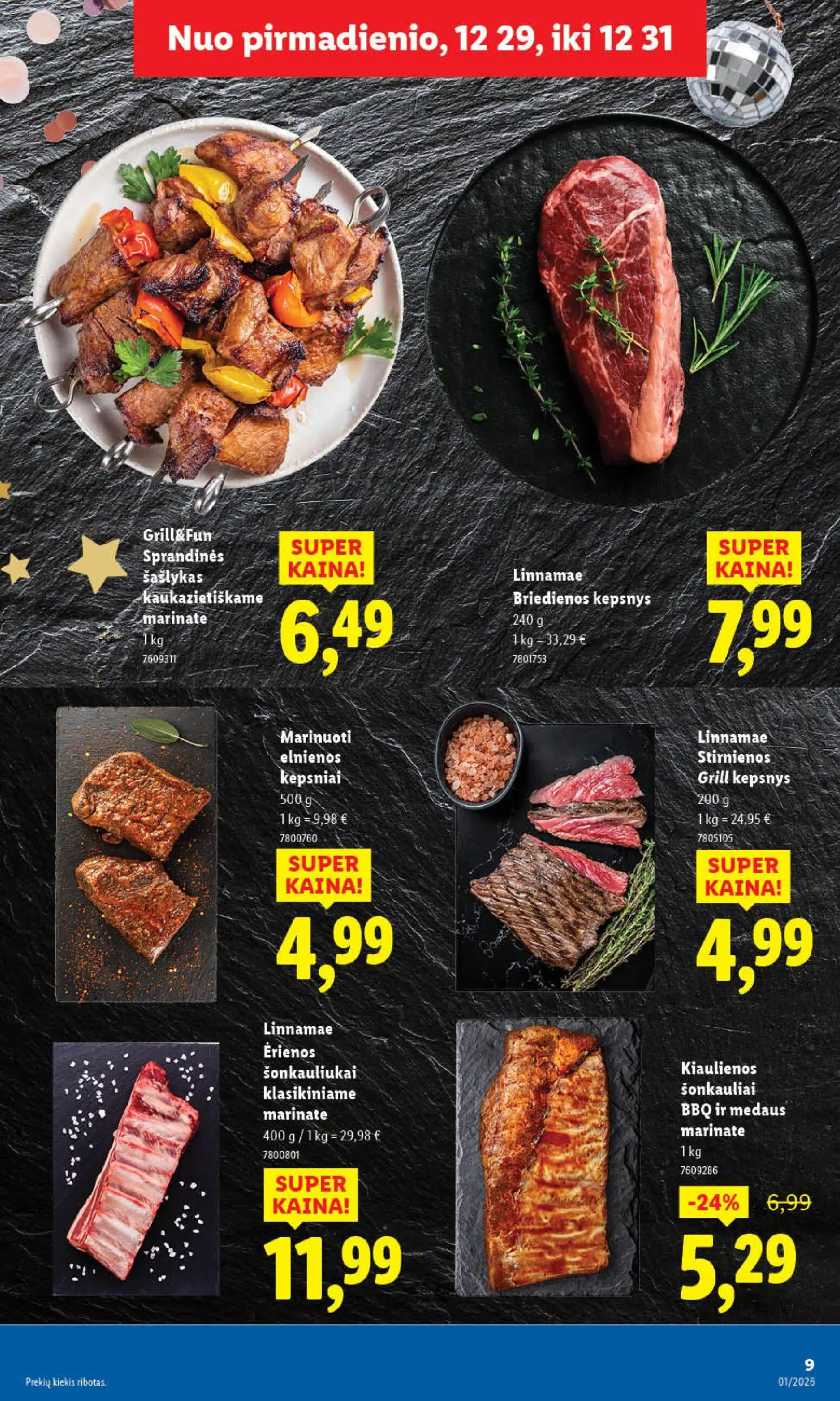 LIDL akcijos nuo 02.01.2026 | Puslapis: 13