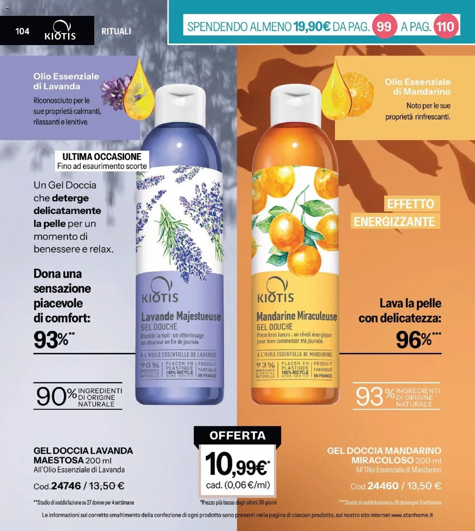 Volantino Stanhome del 21.04.2026 | Pagina: 104 | Prodotti: Olio, Lavanda, Doccia