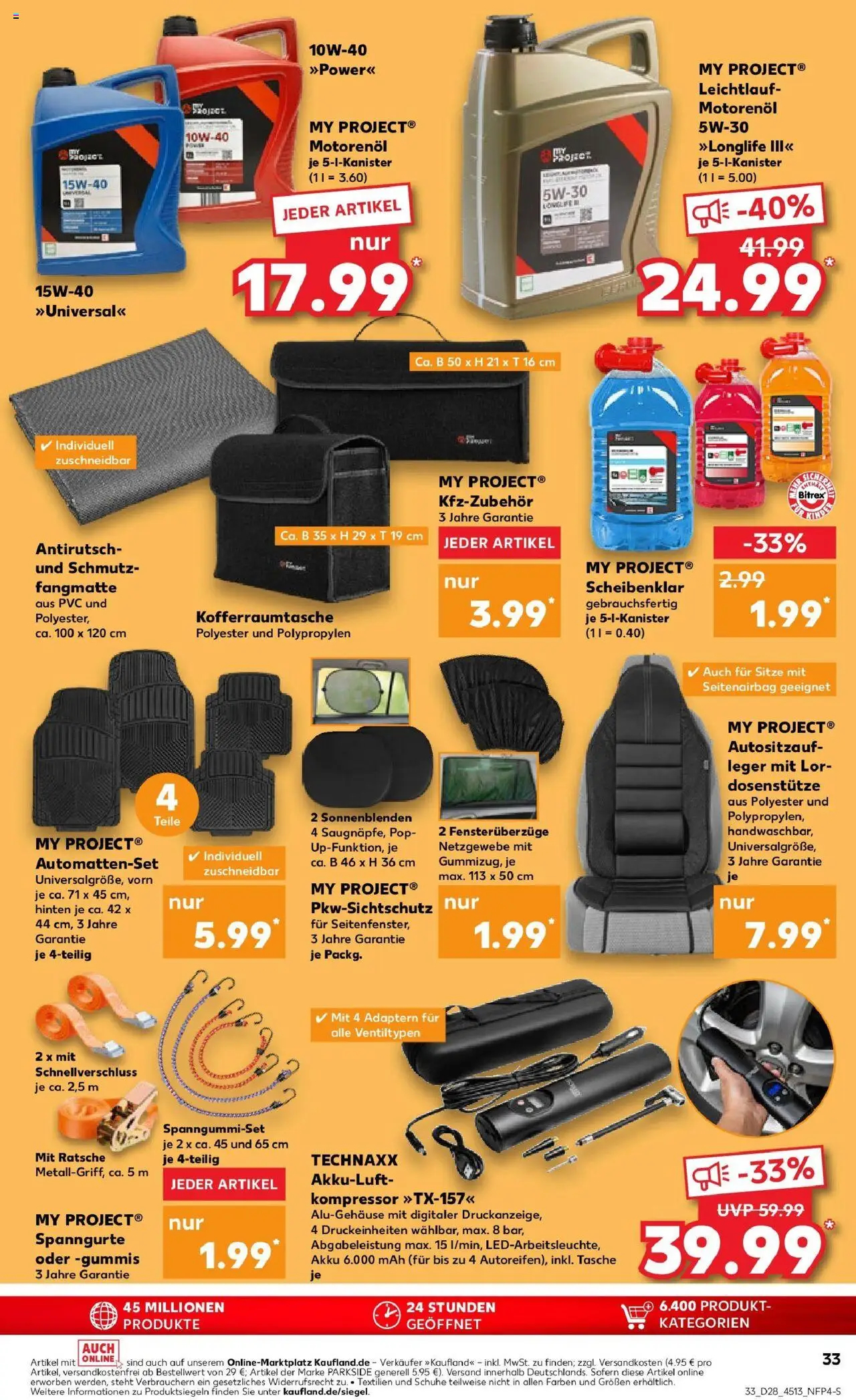 Kaufland prospekt Dossenheim	 - gültig ab dem 13.07.2025 | Seite: 48 | Produkte: Tasche, Schmutzfangmatte