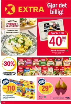 Forhåndsvisning av Coop Extra kundeavis gyldig fra 20.10.2025