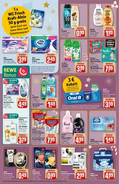 Rewe DE - DE Folder - Voorbeeld van een folder van Rewe DE, geldig van 08.12.2025 | Pagina: 28 | Producten: Bord, Wc, Pampers, Shampoo