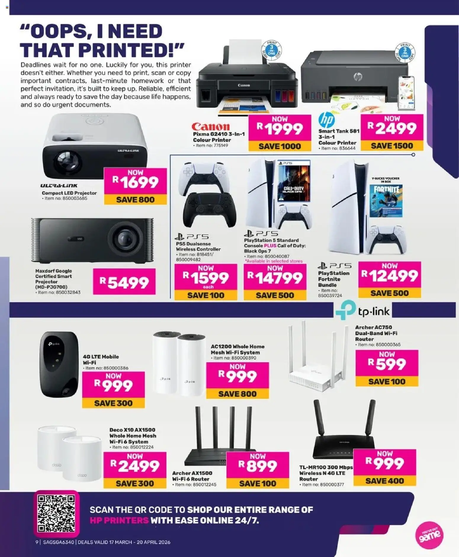 Game Catalogue valid from 17.03.2026 | Page: 9