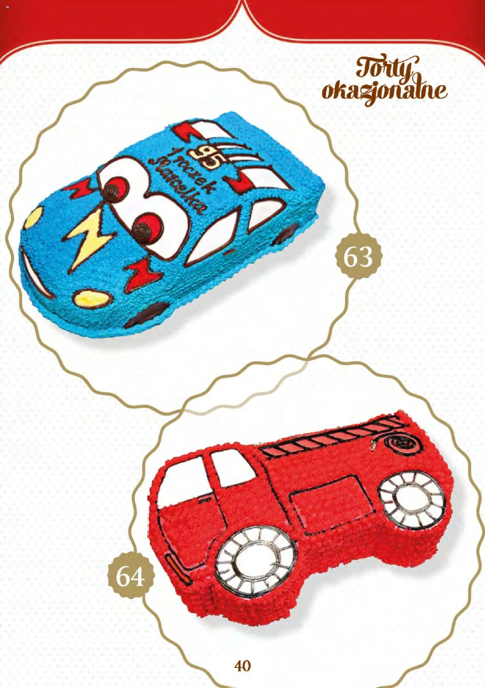 Topaz gazetka - Torty od 27.04.2026 | Strona: 40