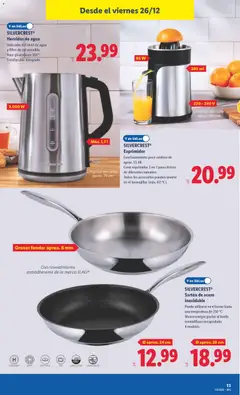 Vista previa Lidl folleto de bazar válido desde el 22.12.2025 | Página: 23 | Productos: El horno, Pan, Horno, Lavavajillas