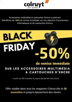 Colruyt - Prévisualisation de Colruyt Black Friday valide à partir de 28.11.2025