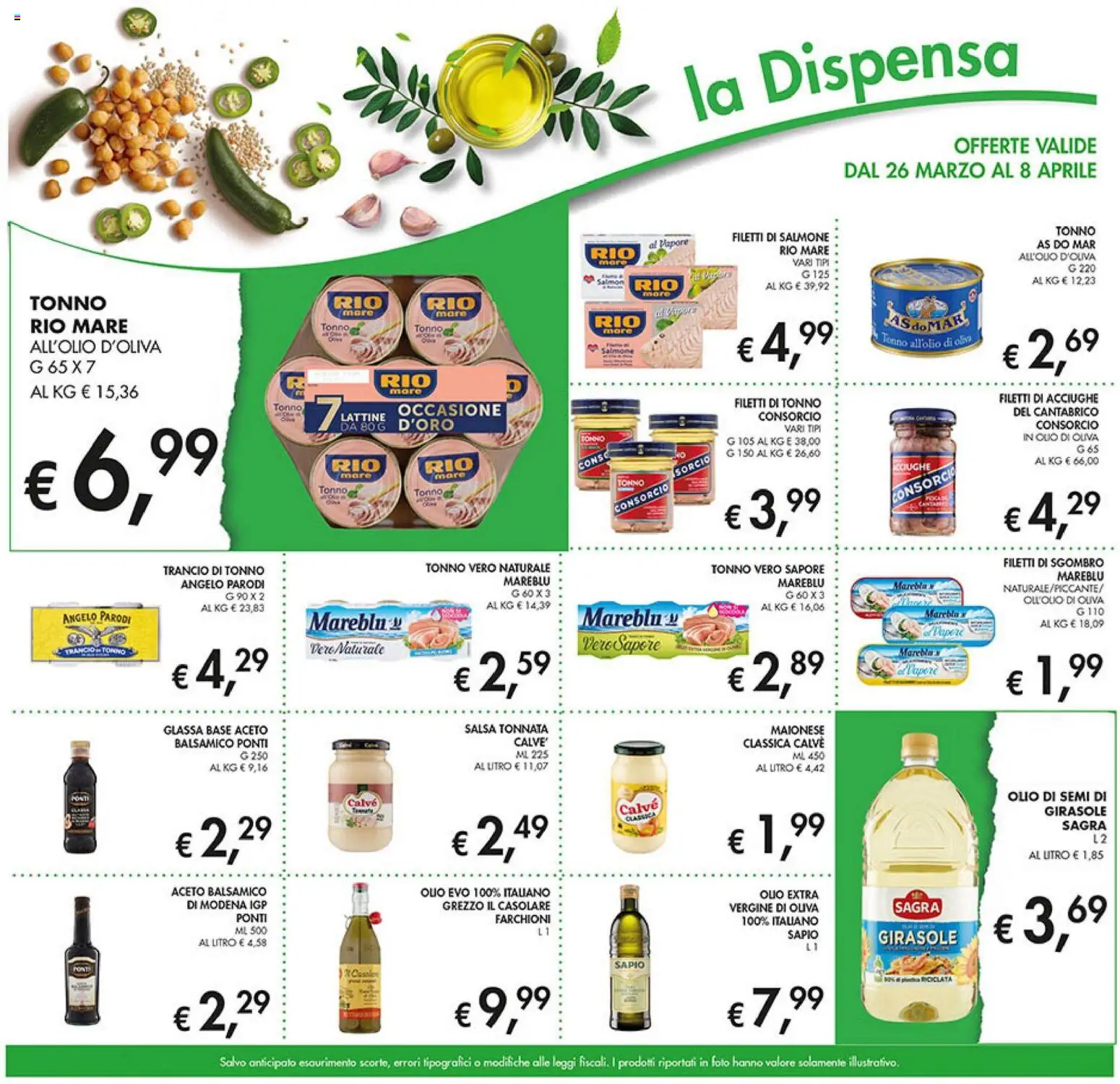 Volantino Coal del 26.03.2026 | Pagina: 23 | Prodotti: Salmone, Maionese, Olio, Tonno