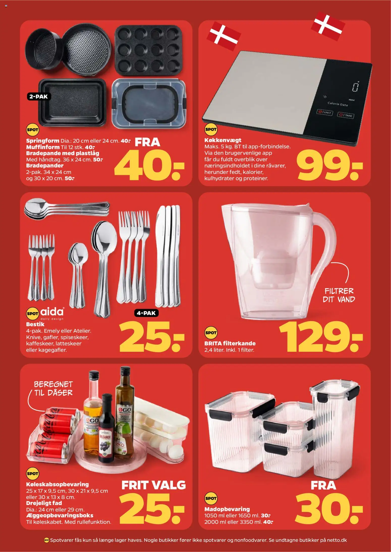 Netto tilbudsavis – gyldig fra 27.02.2026 | Side: 32 | Produkter: Køkkenvægt