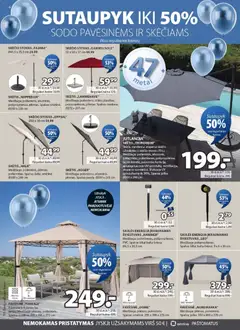 JYSK leidinys galioja nuo 14.04.2026 | Puslapis: 6 | Prekių: Skėtis, Stovas, Užvalkalas