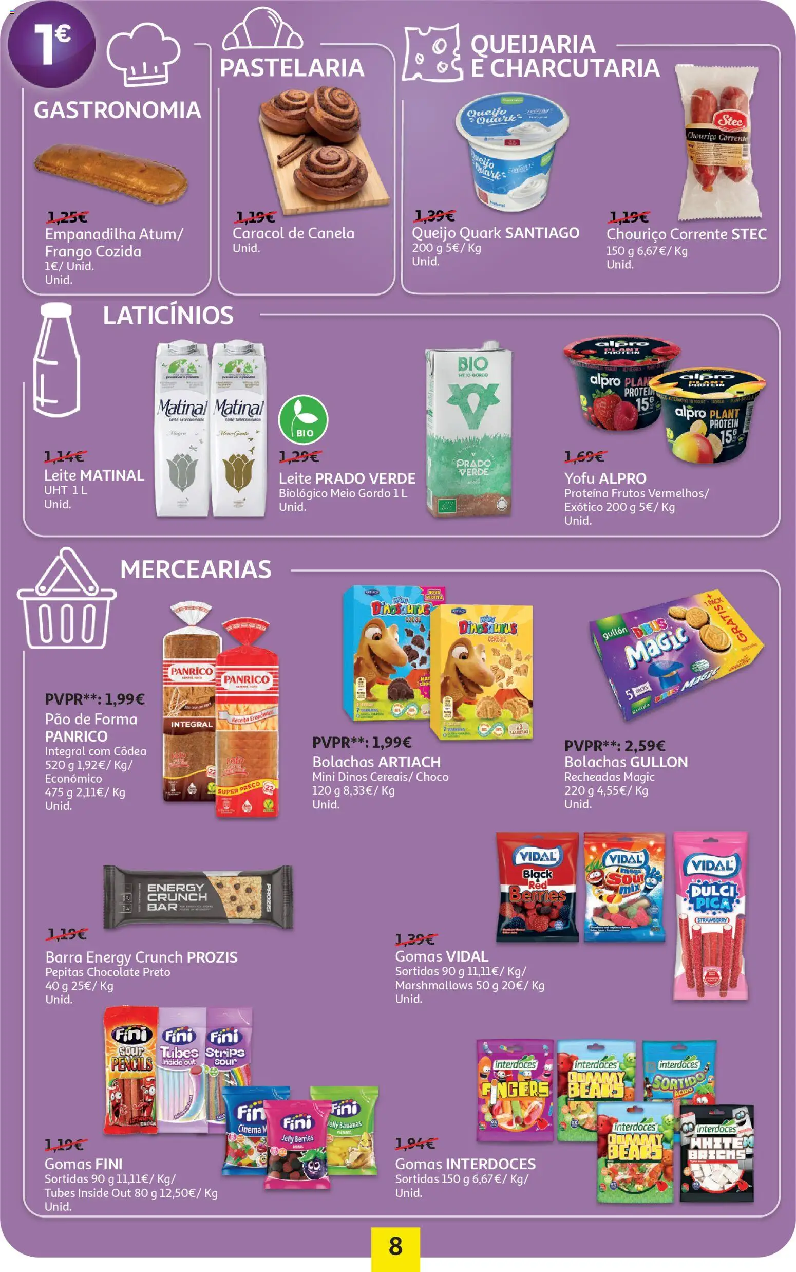 Auchan - Preços Redondos - Pet │ válido de 27.01.2026 | Página: 8 | Produtos: Queijo, Chocolate, Chouriço, Cereais