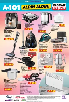 15.01.2026 tarihinden itibaren geçerli olan A101 kataloğu önizlemesi | Sayfa: 18
