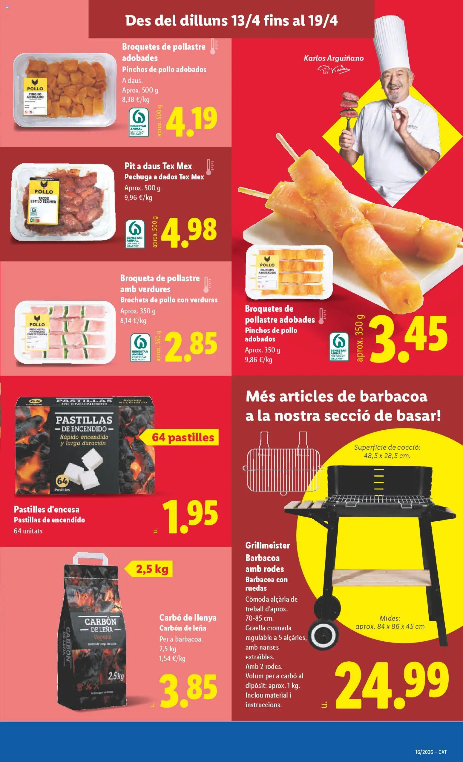 Lidl folleto │ válido desde el 13.04.2026 | Página: 9 | Productos: Tacos, Barbacoa