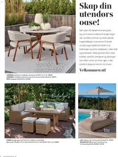 Forhåndsvisning av Bohus Hageinspirasjon 2026 gyldig fra 20.04.2026 | Side: 2 | Produkter: Spisebord, Parasoll, Hagemøbler, Вермішель