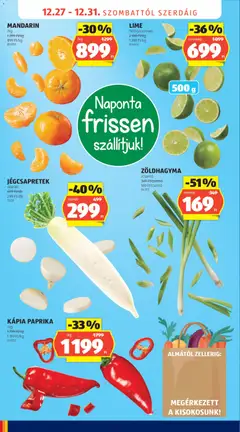 LIME, 500 g/csomag Lime - amely érvényes a következő dátumtól: 27.12.2025 | Oldal: 18