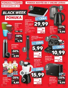 Kaufland SK Black Friday - amely érvényes a következő dátumtól: 27.11.2025 | Oldal: 68
