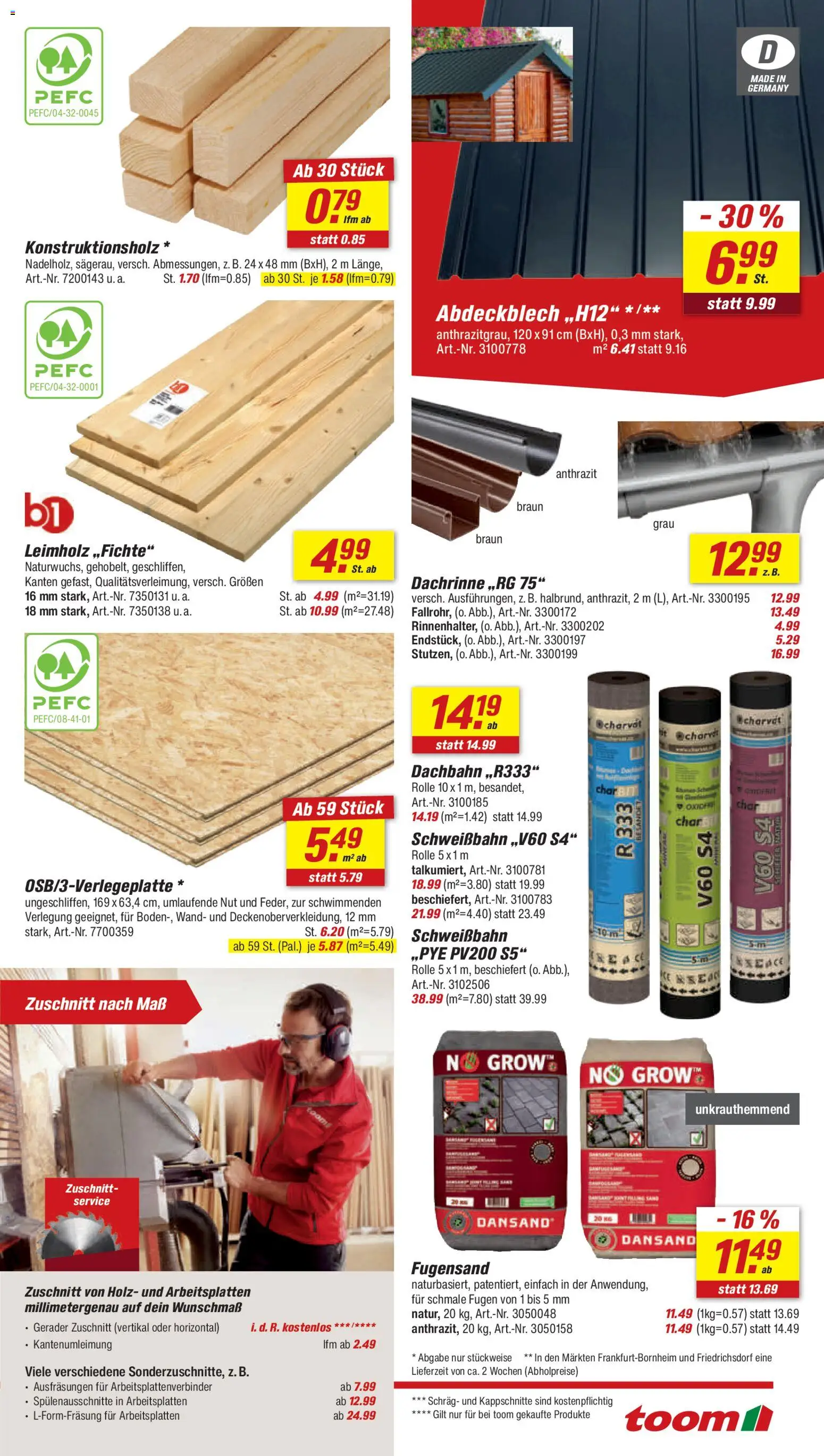 Toom Baumarkt Prospekt 	 – gültig ab 25.04.2026 | Seite: 25