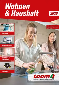 Toom Baumarkt  Wohnen & Haushalt 2026 ab 01.01.2026 gültig