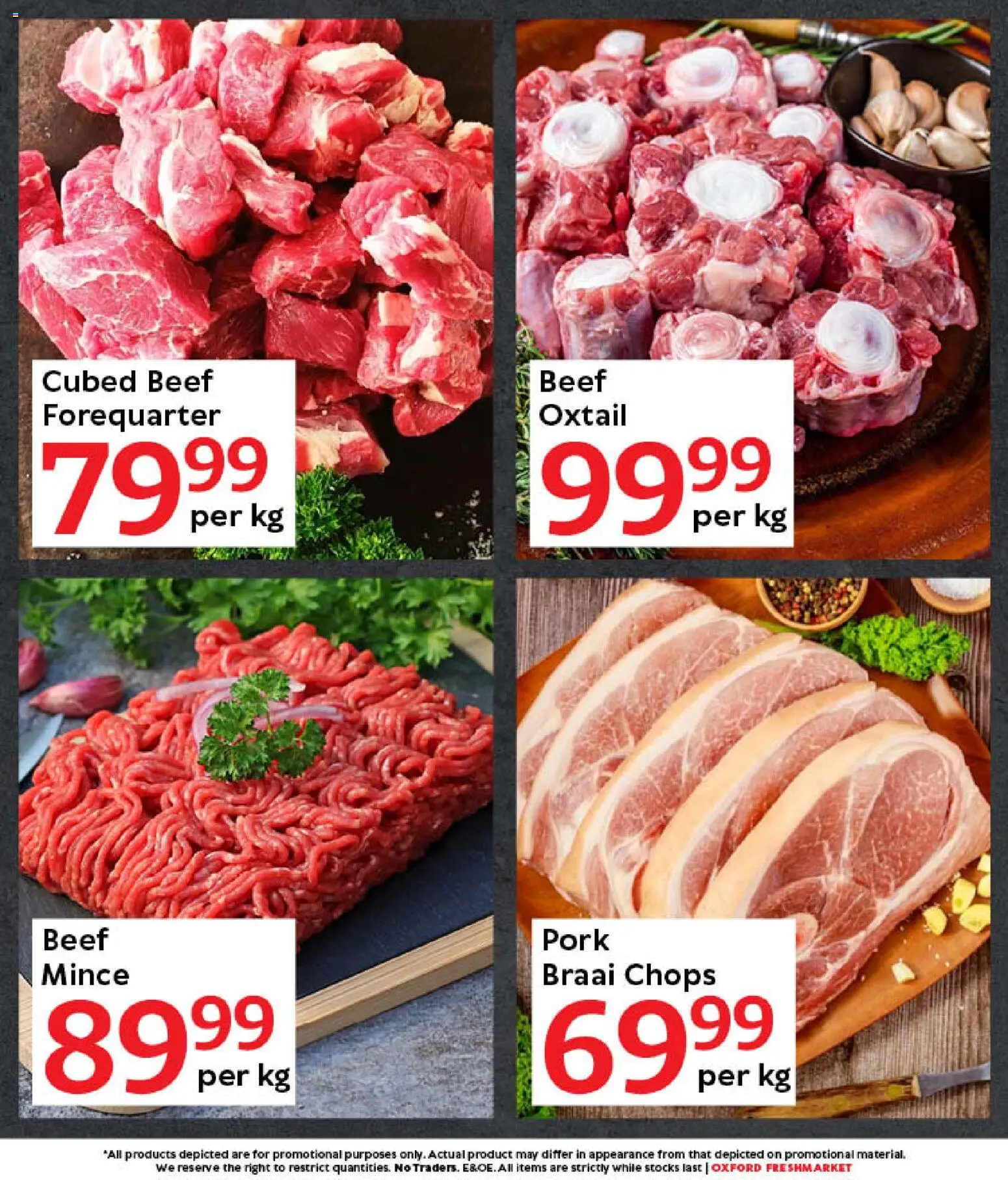 New Oxford Freshmarket catalogue – valid from 21.02.2026 | Page: 4 | Products: Pork, Beef