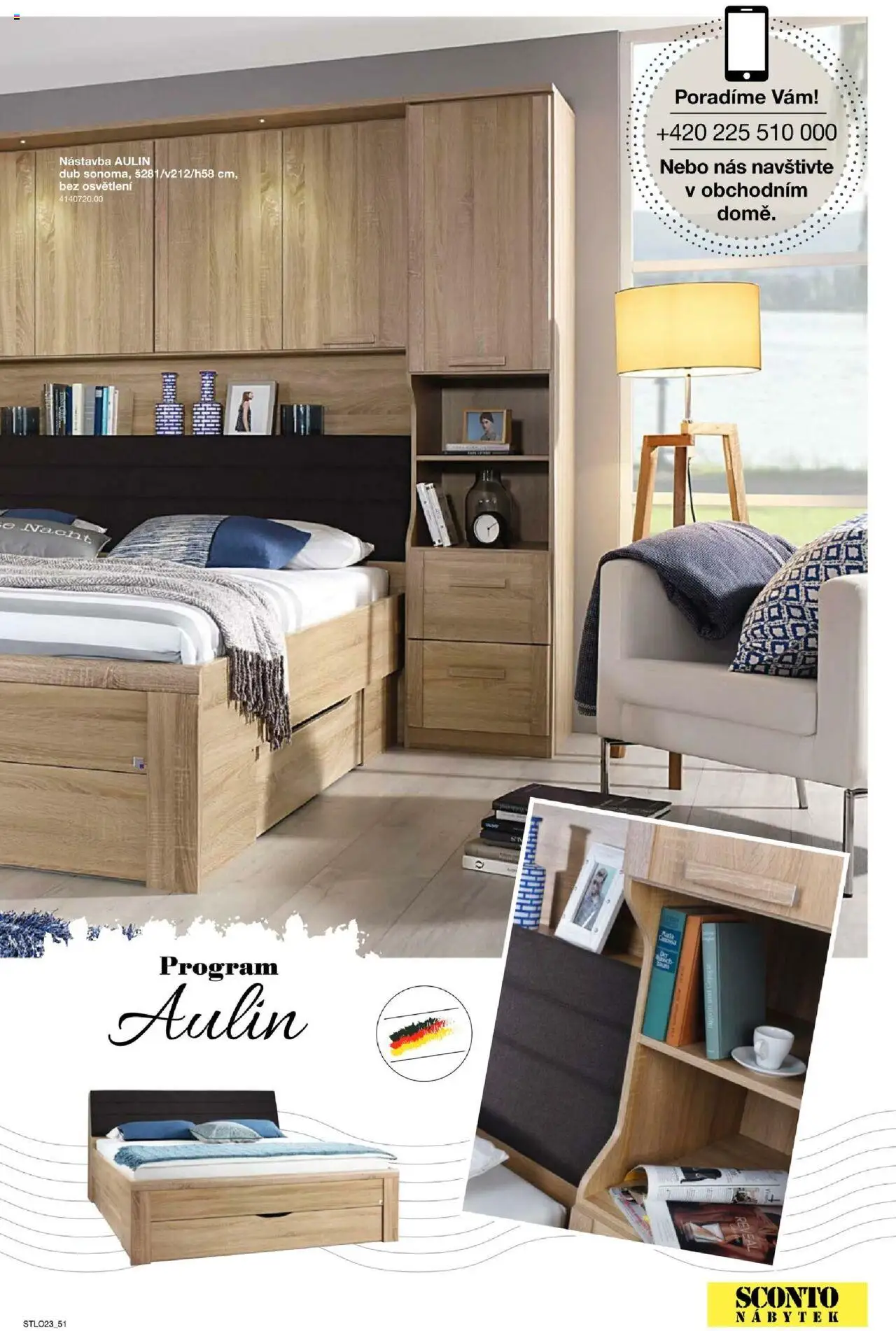Sconto nábytek katalog - Ložnice od 01.01.2025 | Strana: 51 | Produkty: Nábytek