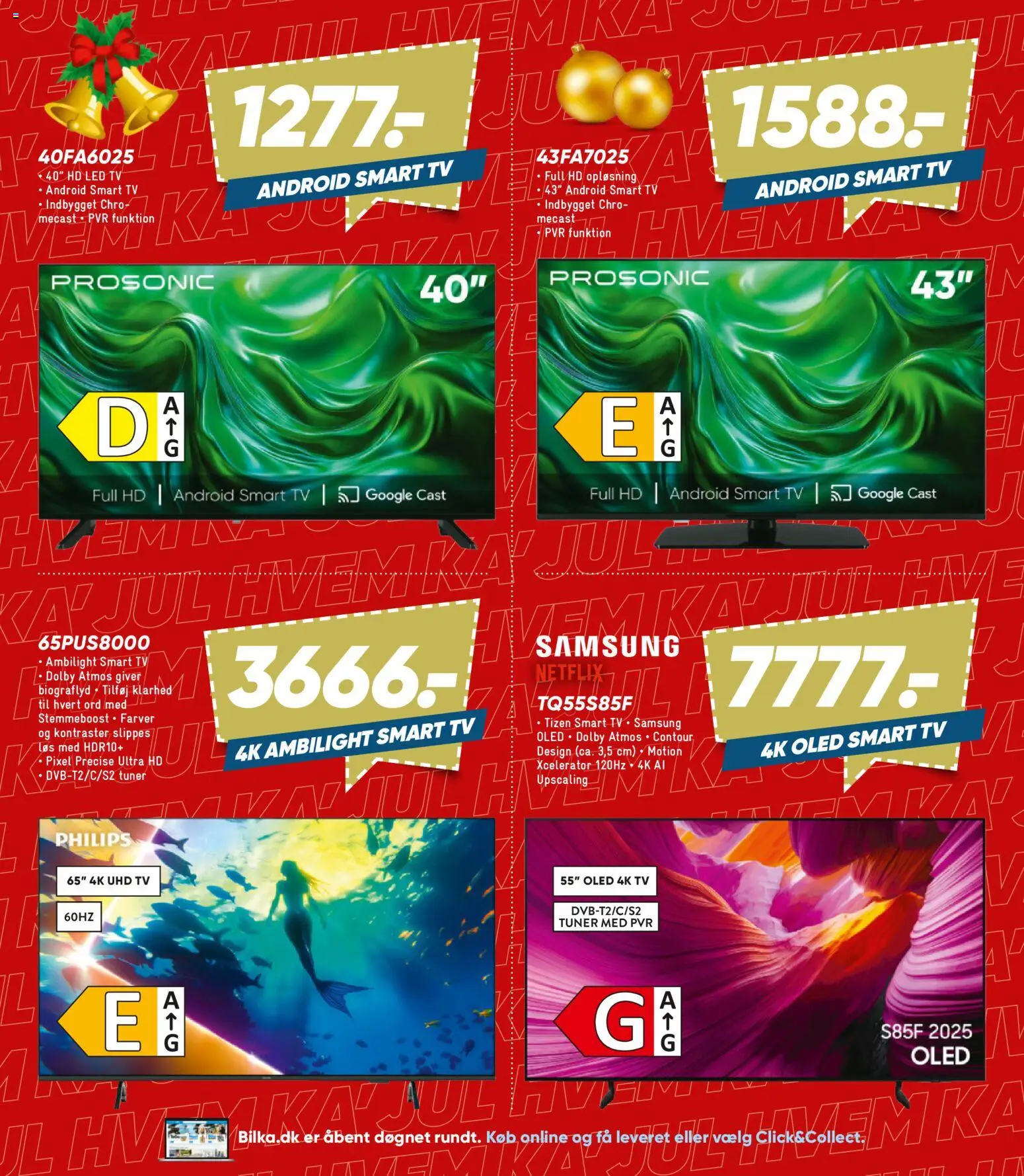 Bilka tilbudsavis – gyldig fra 19.12.2025 | Side: 8 | Produkter: Smart TV, TV
