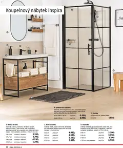 Náhled letáku Bauhaus katalog Sanita od 03.11.2025 | Strana: 14 | Produkty: Koupelnový nábytek, Stolička, Umyvadlo, Sprchový kout