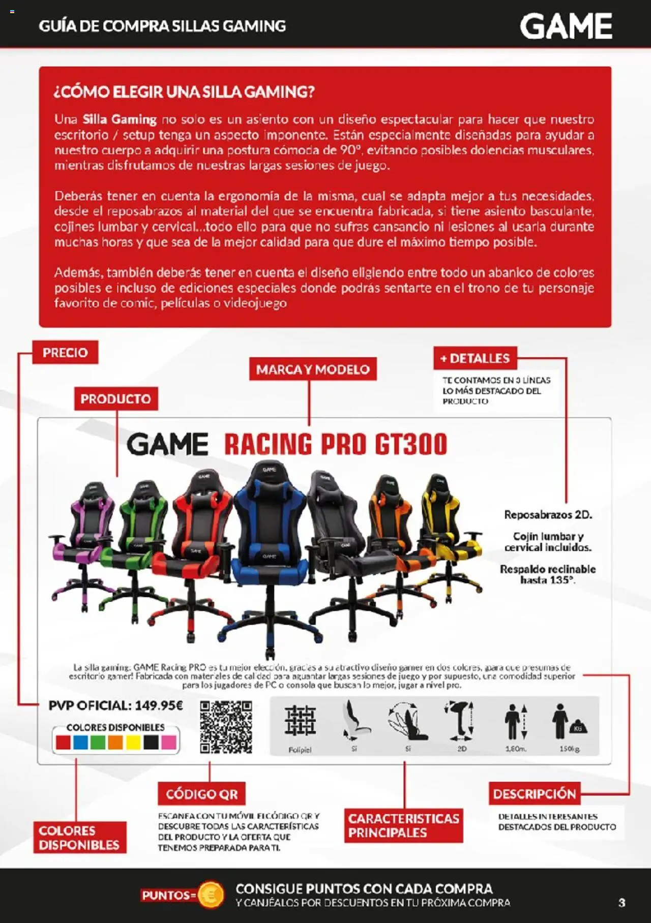 Game Sillas gaming │ válido desde el 11.06.2024 | Página: 3 | Productos: Té, Consola, PC, Silla