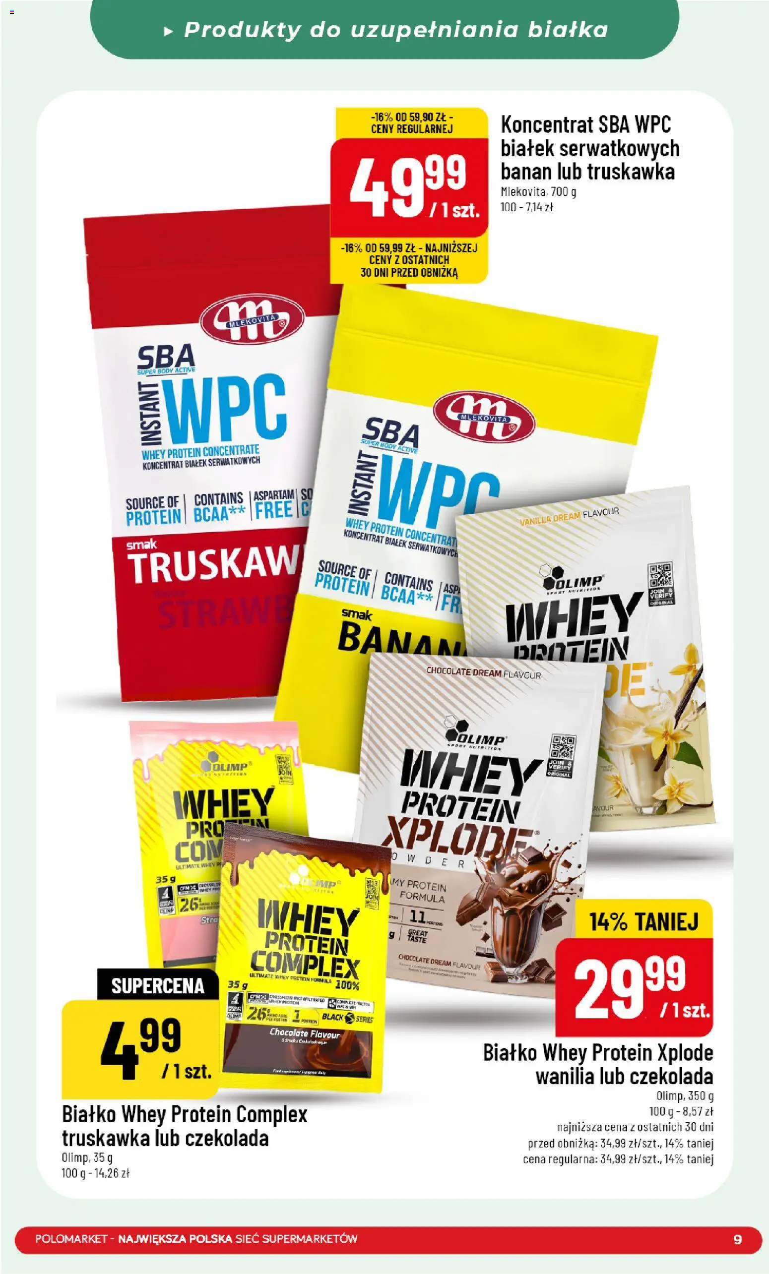 POLOmarket Gazetka - Wsparcie formy od 02.01.2026 | Strona: 9