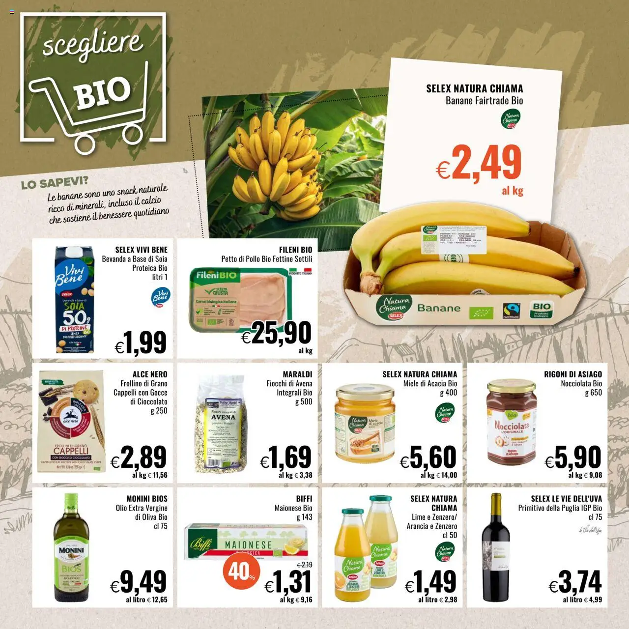 Volantino Famila del 02.10.2025 | Pagina: 8 | Prodotti: Petto di Pollo, Fiocchi, Arancia, Frollini