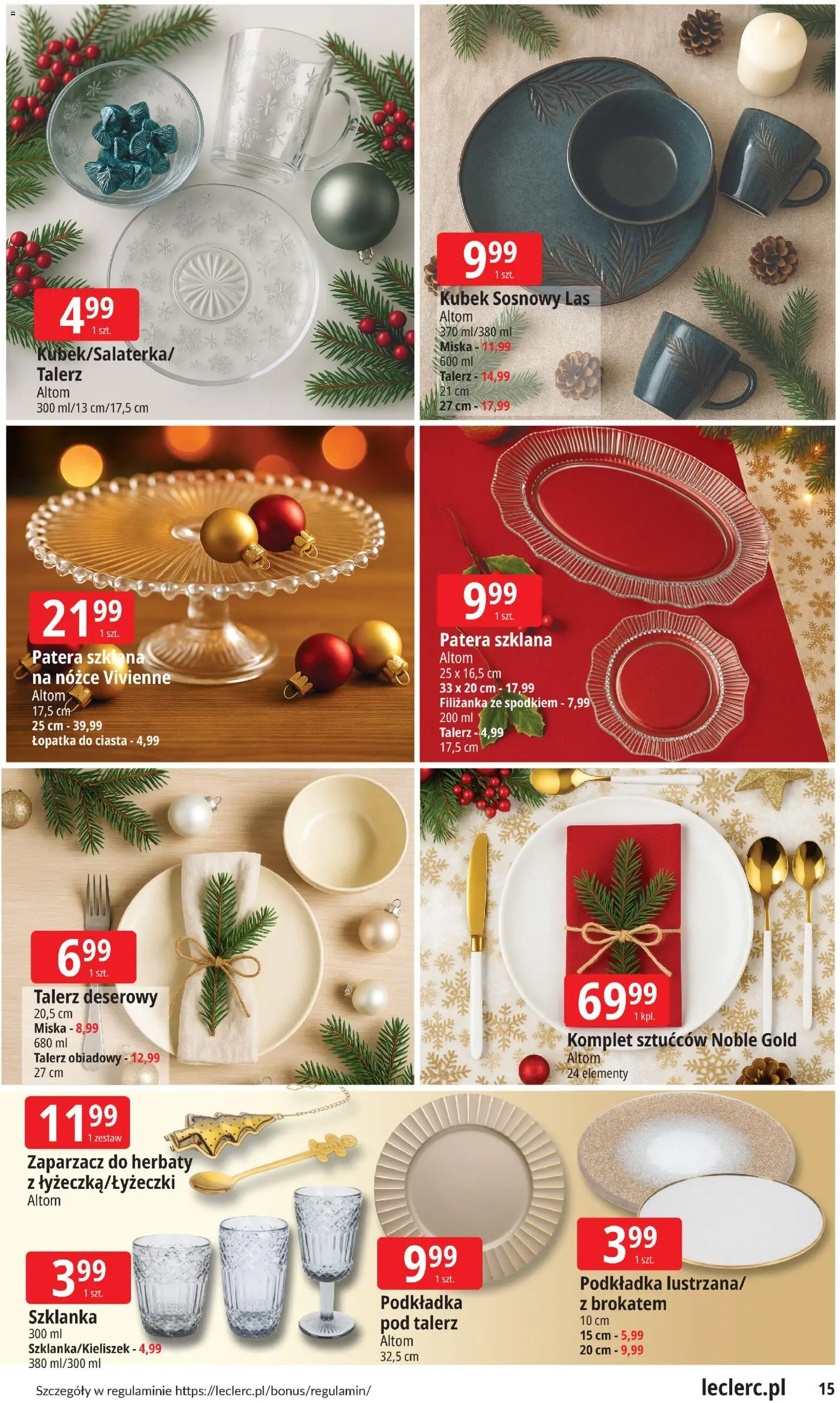 E.Leclerc Gazetka - Radom od 12.11.2025 | Strona: 15 | Produkty: Szklanka