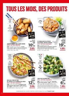 Thiriet - Prévisualisation de Thiriet Catalogue livraison à domicile  valide à partir de 01.01.2026 | Page: 2 | Produits: Crème de coco, Crevettes, Vin, Riz