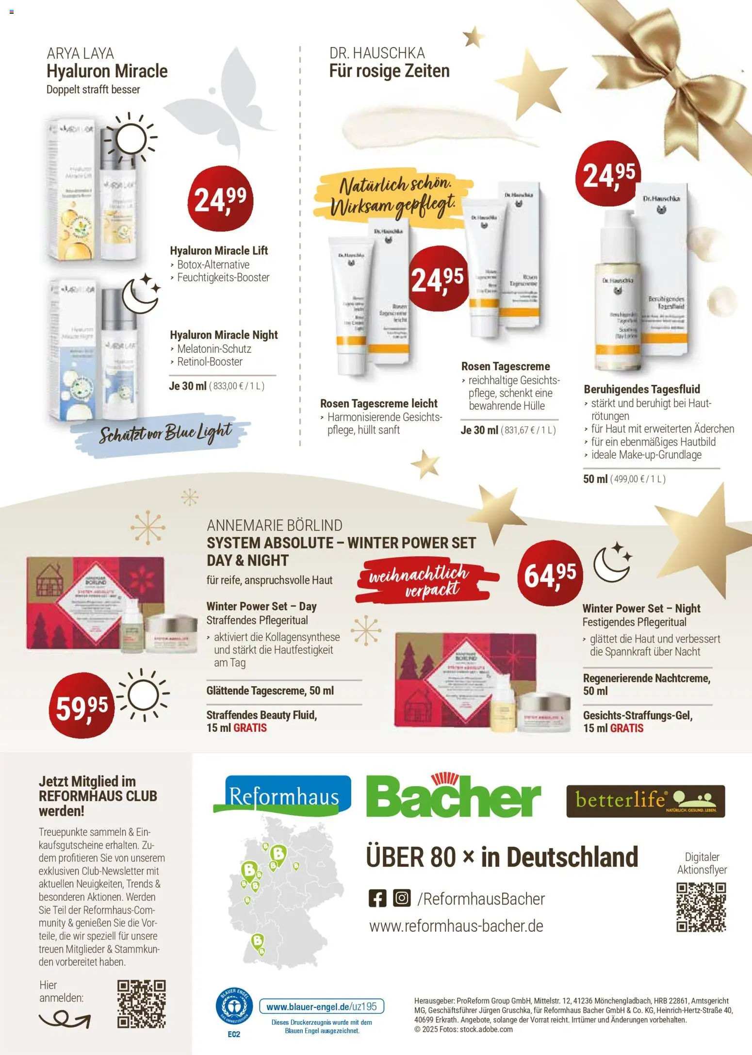 Reformhaus Bacher Prospekt 	 – gültig ab 01.12.2025 | Seite: 10 | Produkte: Hülle, Tagescreme