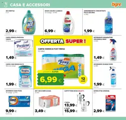 Anteprima del volantino Volantino Tigre	 valido a partire dal 09.10.2025 | Pagina: 21 | Prodotti: Caffettiera, Ammorbidente, Sgrassatore, Acqua