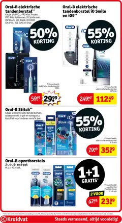 Kruidvat folder week 16 - Voorbeeld van een folder van Kruidvat, geldig van 14.04.2026 | Pagina: 76 | Producten: Tandenborstel, Kan, Elektrische tandenborstel