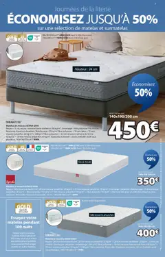  | Page: 3 | Produits: Enveloppe, Lit, Matelas, Literie