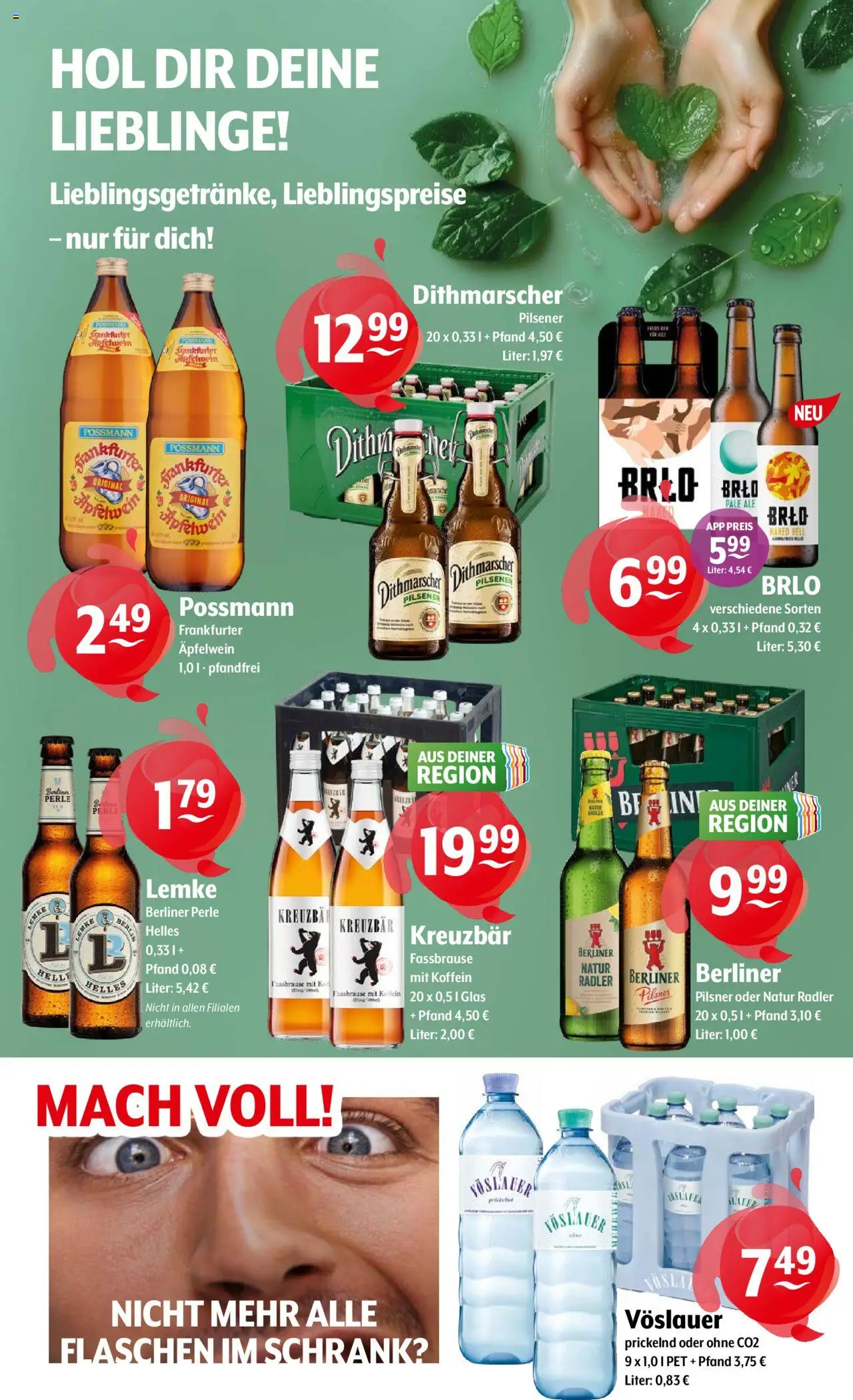 Getränke Hoffmann Prospekt 	 – gültig ab 13.10.2025 | Seite: 11 | Produkte: Berliner, Schrank, Radler, Fassbrause